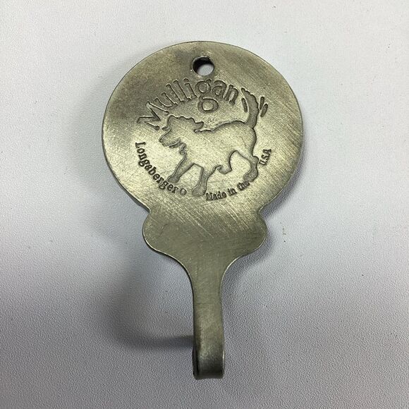 Longaberger Dog Leash Collar Hook Mulligan Pewter #73442 USA - Picture 2 of 3